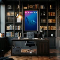 Bora Bora Underwater Adventure Poster