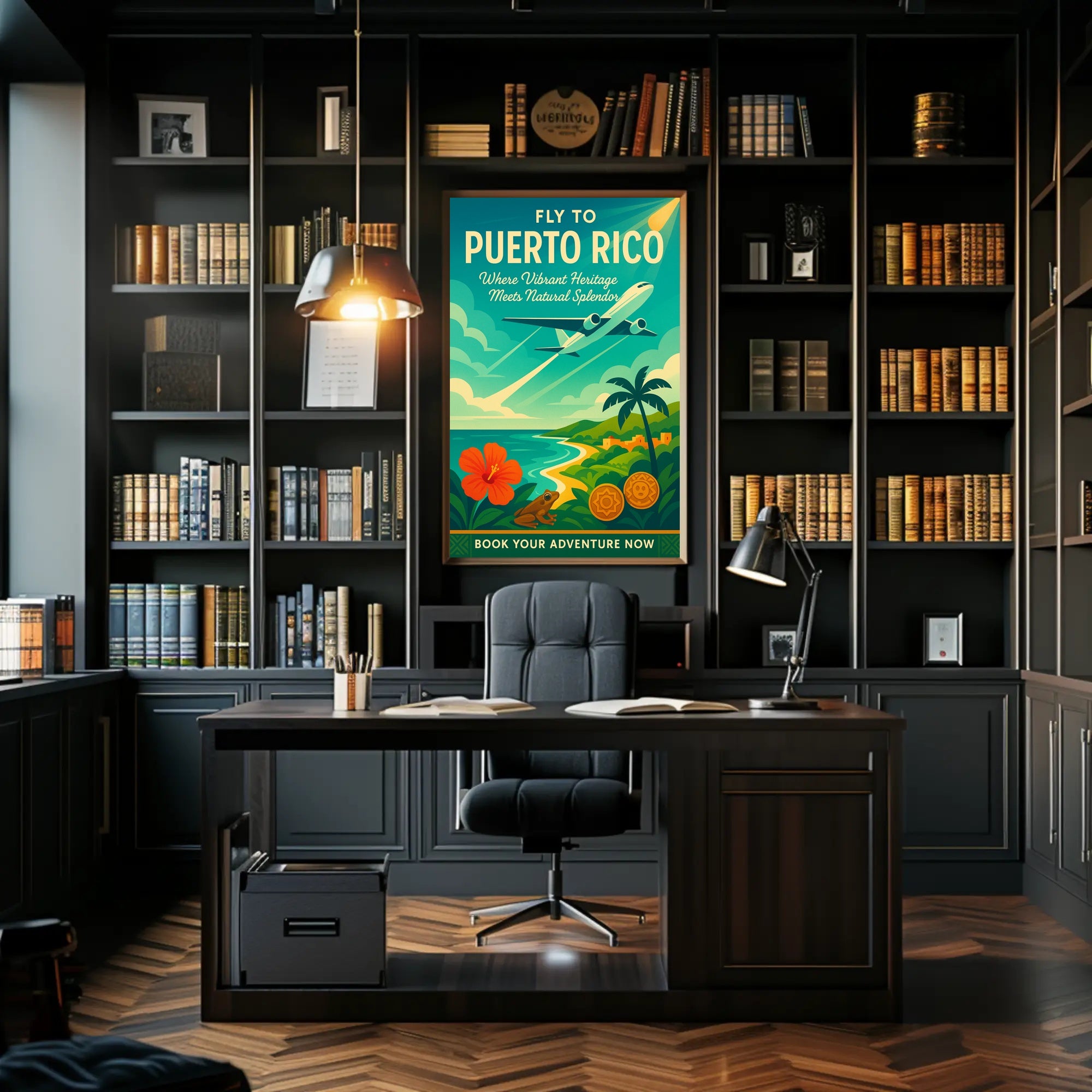 Discover Puerto Rico Poster