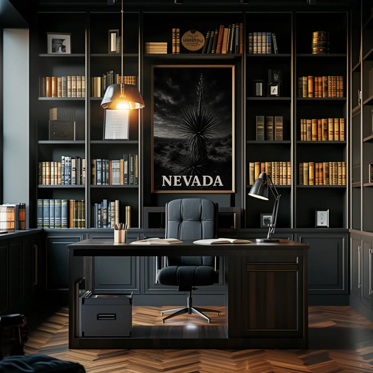 Nevada Desert Landscape Poster