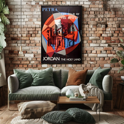 Petra Travel Poster