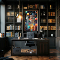 Cosmic Architecture Poster PosterGoat