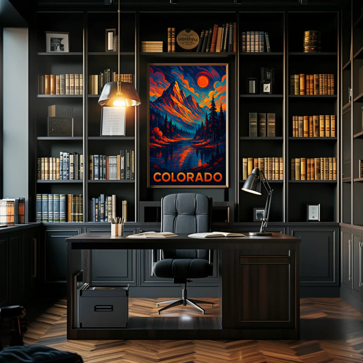 Colorado A Vibrant Landscape Poster