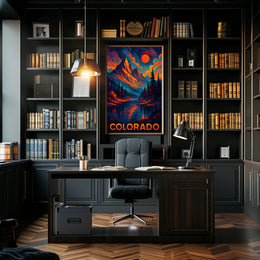 Colorado A Vibrant Landscape Poster
