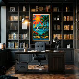 Virgin Islands (British) Travel Poster