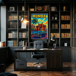 Vibrant Mumbai Poster