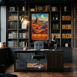 Canyonlands National Park Poster Wall Art Landscape