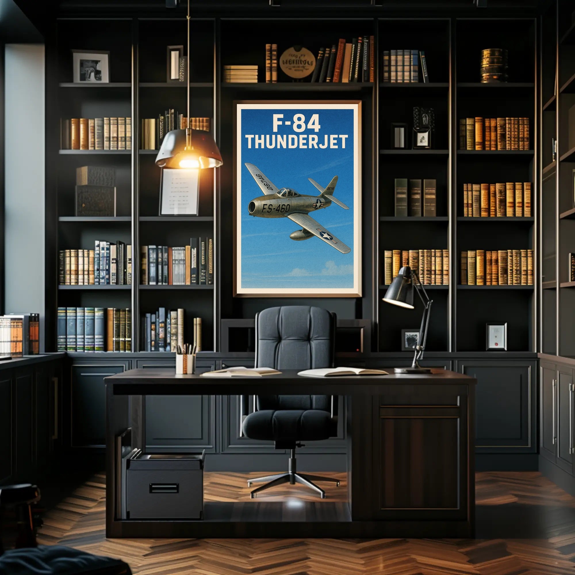 F-84 Thunderjet Poster PosterGoat