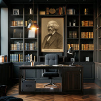 Frederick Douglass Portrait Poster