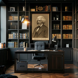 Frederick Douglass Portrait Poster