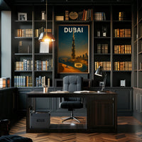 Dubai City Of Modern Marvels Modern Poster