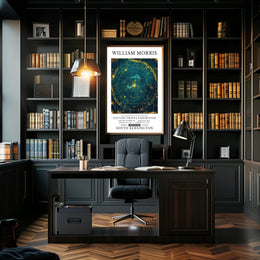 William Morris Cotton Prints Exhibition Poster