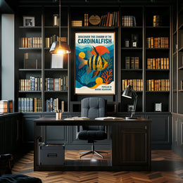 Discover The Charm Of The Cardinalfish Poster