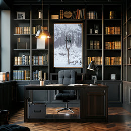 Winter Wonderland Signpost Poster