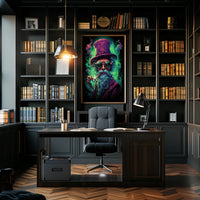 Whimsical Steampunk Wonderland: Abstract, Artistic, or Pop Culture Poster