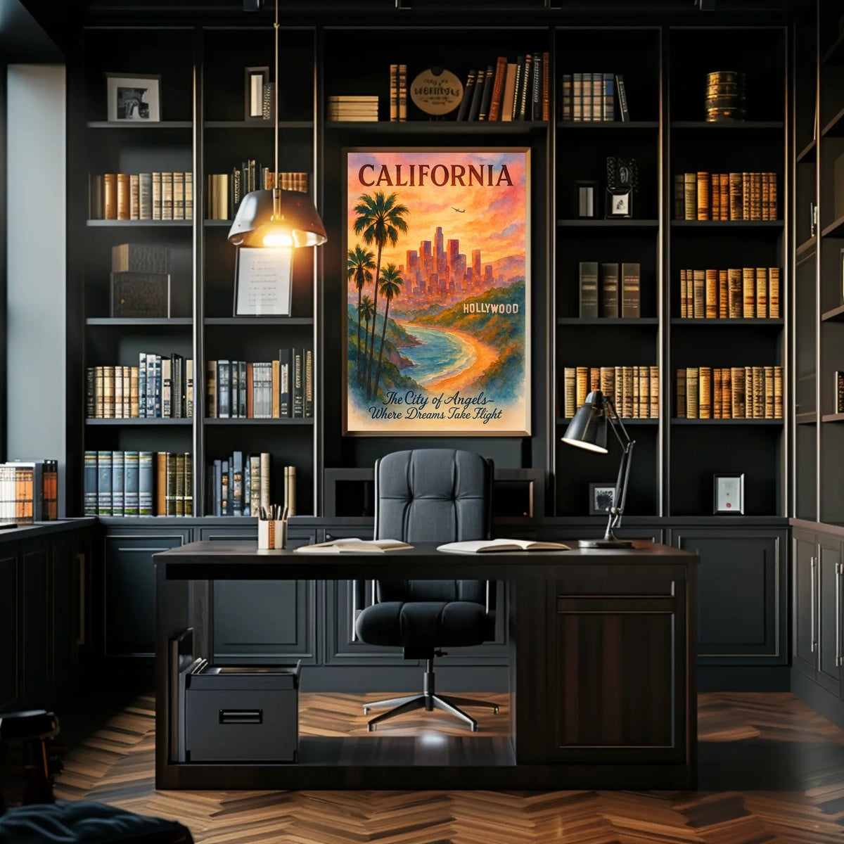 California Dreamscape Poster