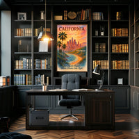 California Dreamscape Poster