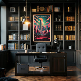 Los Angeles Skyline Poster