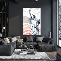 Statue of Liberty Patriotic Freedom Cultural or Heritage Poster