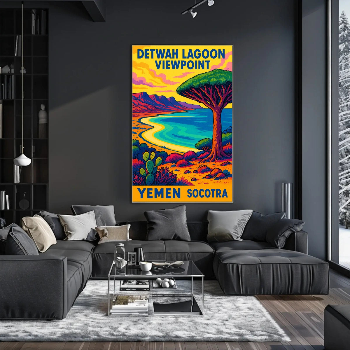 Detwah Lagoon Viewpoint Poster