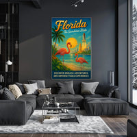Florida The Sunshine State Poster