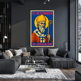 St. Alexander of Jerusalem Poster