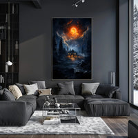 Enchanted Nightscape Poster