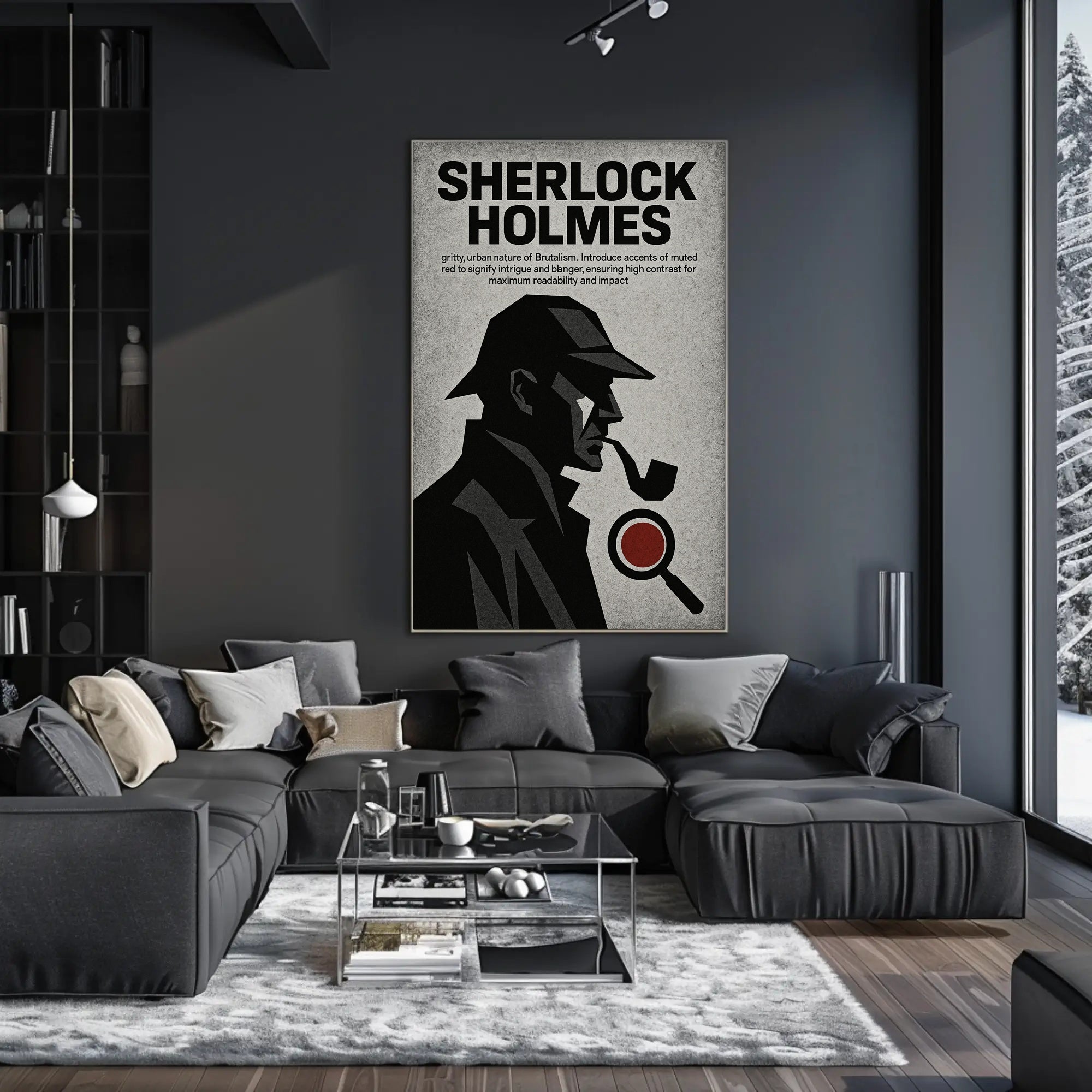 Sherlock Holmes Poster PosterGoat