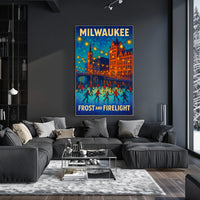 Milwaukee Frost and Firelight Poster