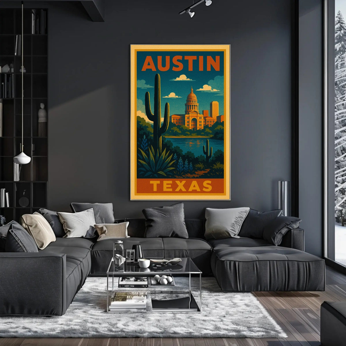 Austin, Texas Scenic Poster