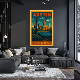 Austin, Texas Scenic Poster