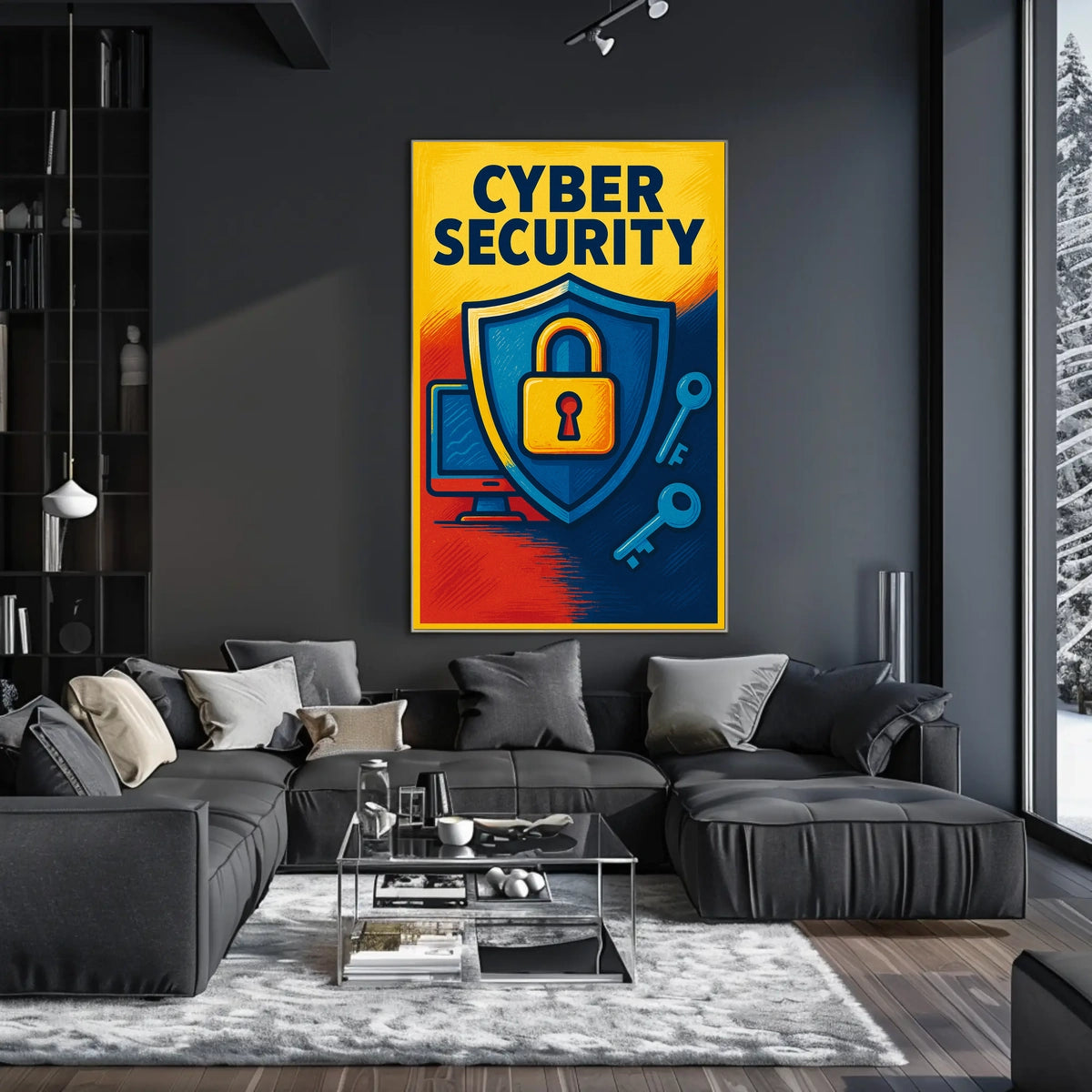 Cyber Security Awareness Poster