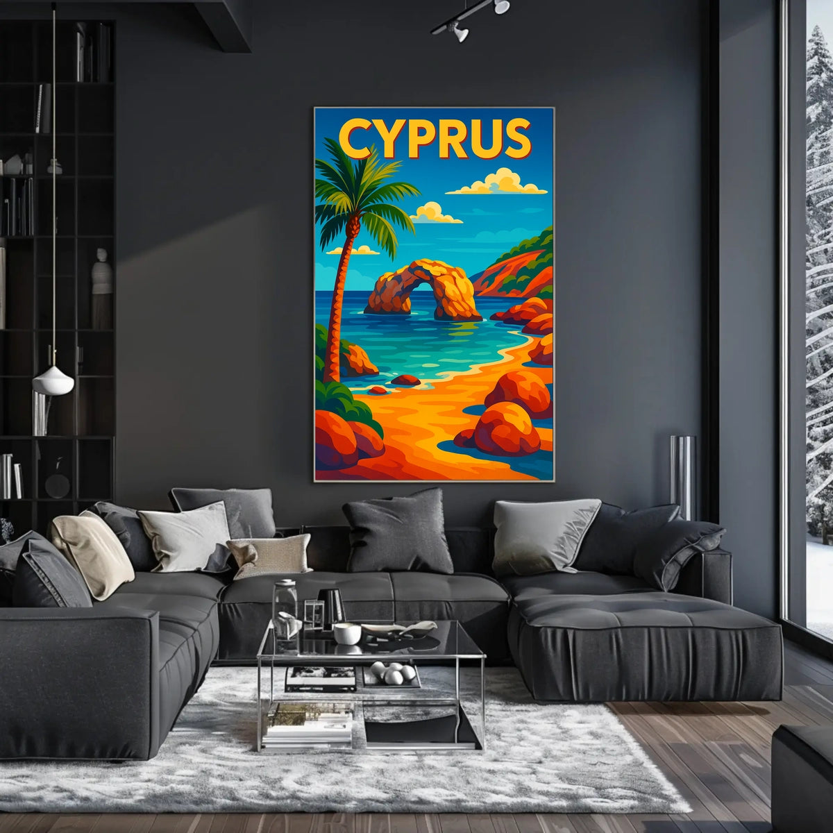 Cyprus Coastal Paradise Poster