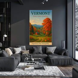 Vermont Natures Quiet Symphony Poster