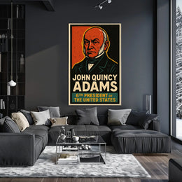 John Quincy Adams 6th President Poster