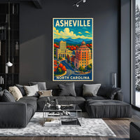 Asheville, North Carolina Poster