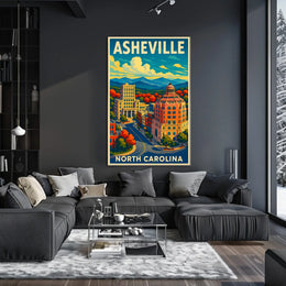 Asheville, North Carolina Poster