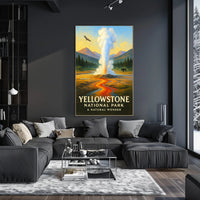 Yellowstone National Park A Natural Wonder Poster PosterGoat