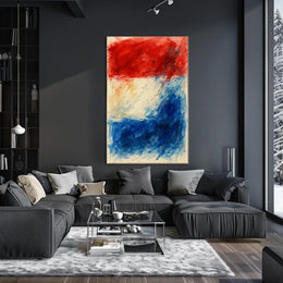 Abstract Tricolor Expression Abstract Poster