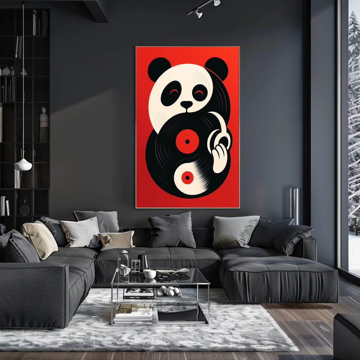 Panda Groove Poster