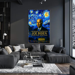 Joe Biden 46th President of the United States Presidential Masterpiece Series Poster