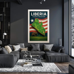 Liberia A Unique Perspective Poster PosterGoat