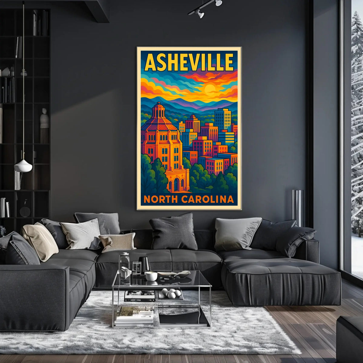 Asheville, North Carolina Poster