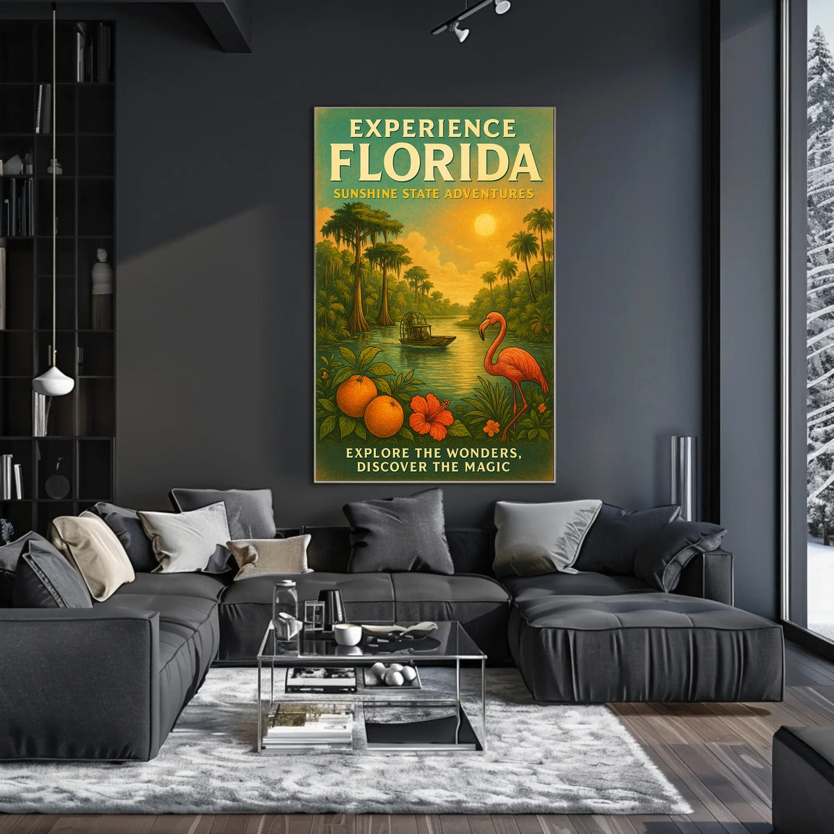 Experience Florida Sunshine State Adventures Poster
