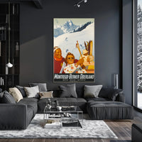 Montreux-Berner Oberland Ski Adventure Poster