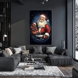 Santa Claus Holiday Cheer Poster