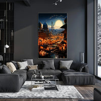 Moonlit Bazaar Poster