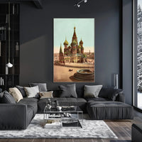 Iconic Russian Architecture Poster PosterGoat