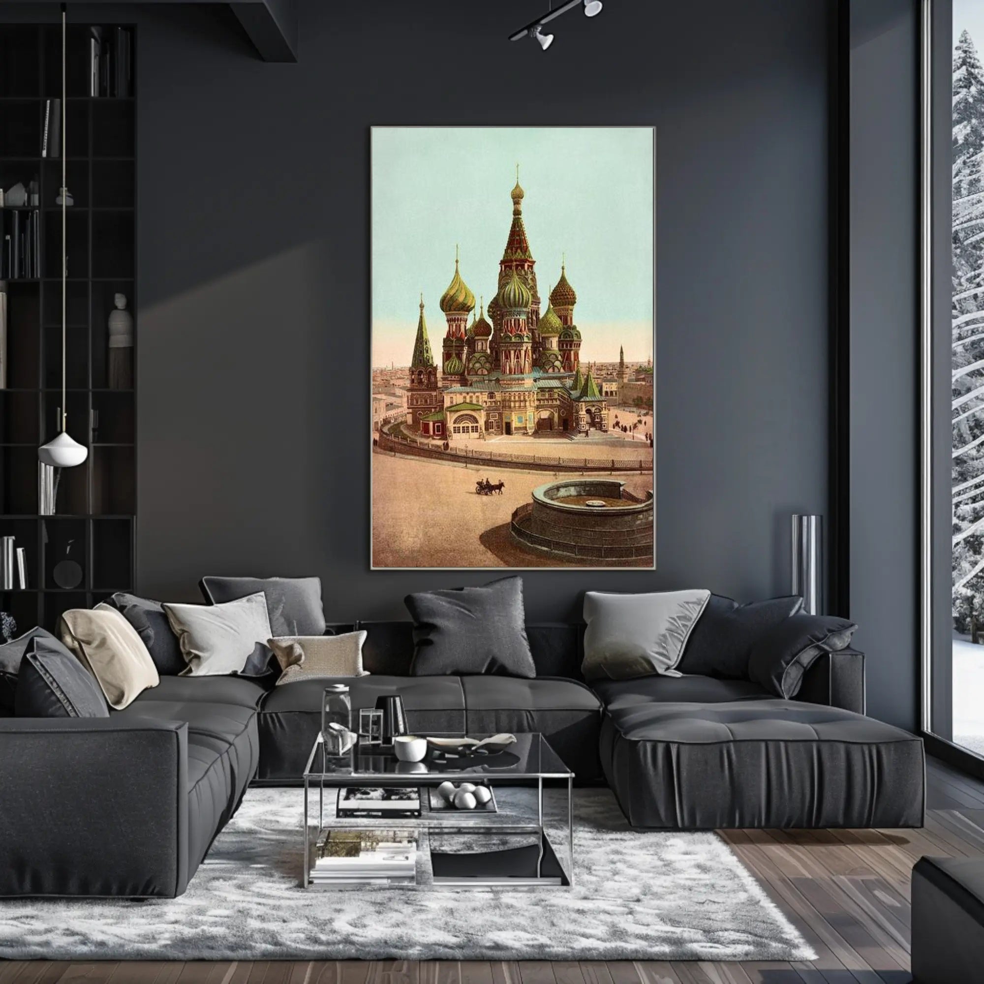 Iconic Russian Architecture Poster PosterGoat