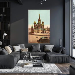 Iconic Russian Architecture Poster PosterGoat