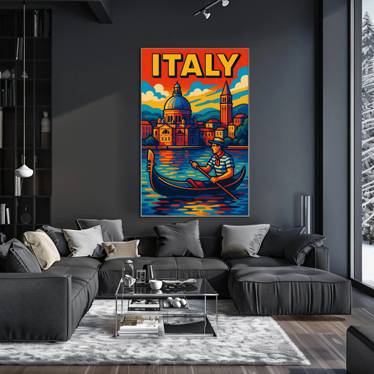 Italy Travel Poster